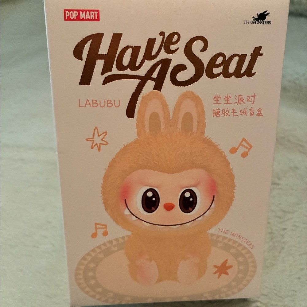 Pop Mart Labubu 'Have A Seat' Figure Blind Box